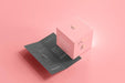Free Box With Bi-Fold Brochure Mockup Psd
