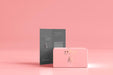 Free Box With Bi-Fold Brochure Mockup Psd