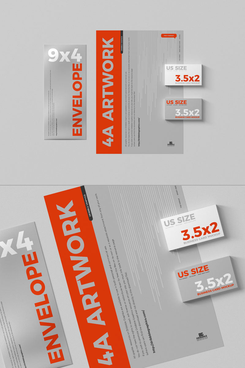 Free Brand Identity Stationery Mockup