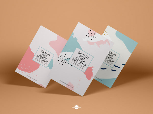 Free Brand Psd Paper Mockup Template