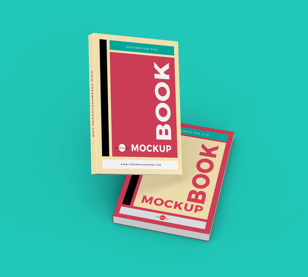 Free Branding Books Mockup Psd