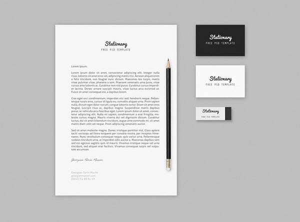 Free Branding / Stationary Mockup Template