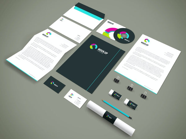 Free Branding-Stationery Mockup Vol.3