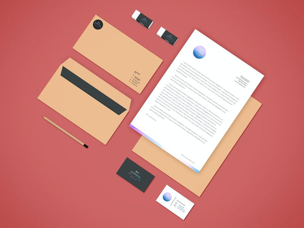 Free Branding-Stationery Mockup Vol.4