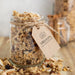 Free Breakfast Cereals Arrangement With Tag Mock-Up Psd