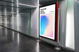 Free Bright Billboard Mockup In Underground Psd