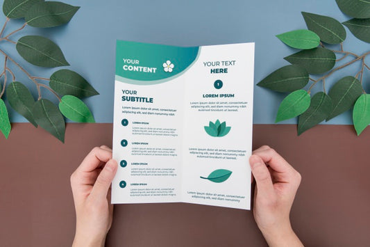 Free Brochure Concept Mock-Up Psd