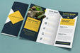Free Brochure Concept Mock-Up Psd