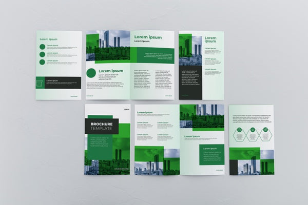 Free Brochure Concept Mock-Up Psd