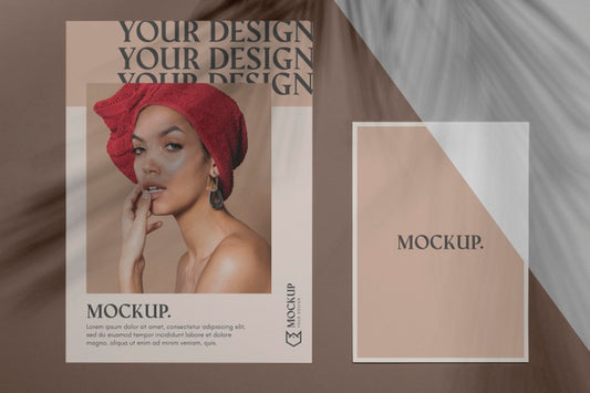 Free Brochure Shadow Overlay Psd