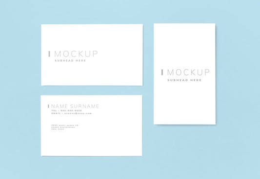 Free Business Card And Name Card Mockup Psd