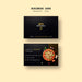 Free Business Card For Pizza Restaurant Psd