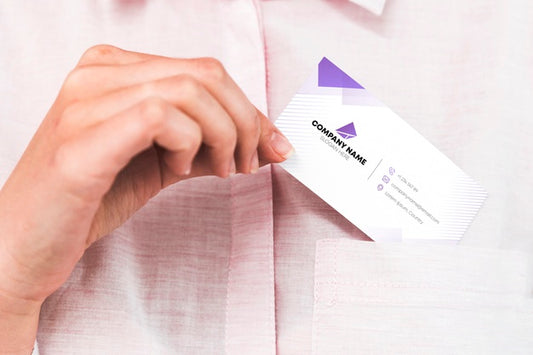 Free Business Card In Pocket Psd