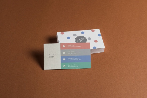 Free Business Card Mocku Psd