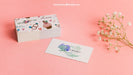 Free Business Card Mockup On Stack Psd