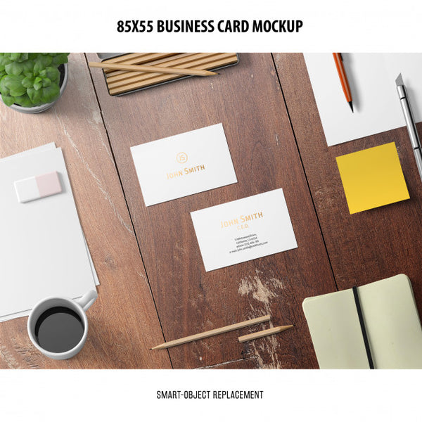 Free Business Card Mockup Psd
