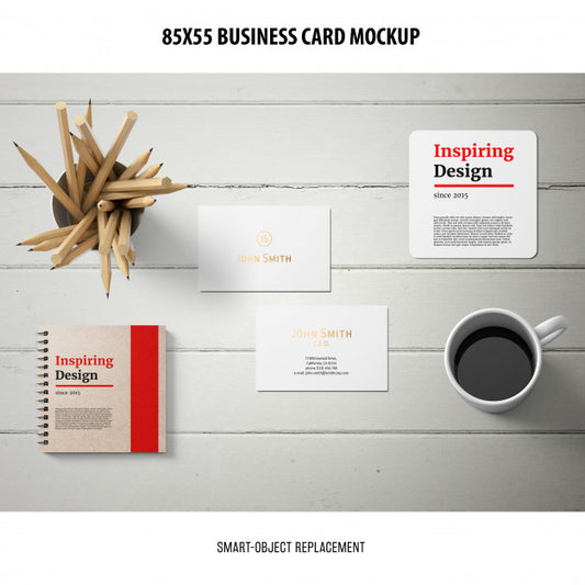 Free Business Card Mockup Psd