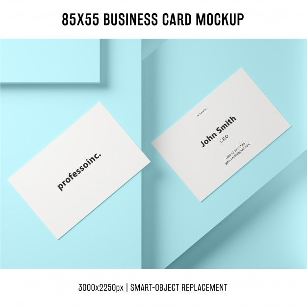 Free Business Card Mockup Psd