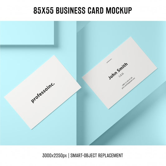 Free Business Card Mockup Psd