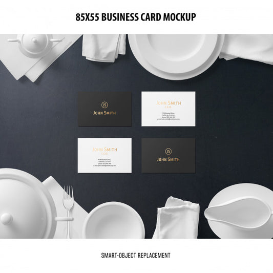 Free Business Card Mockup Psd