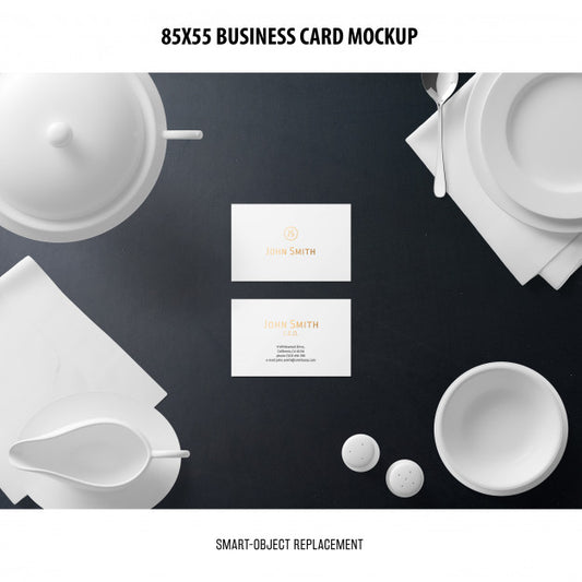 Free Business Card Mockup Psd
