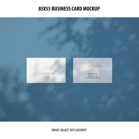 Free Business Card Mockup Psd