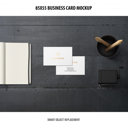 Free Business Card Mockup Psd