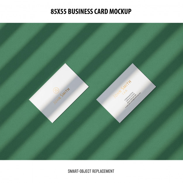 Free Business Card Mockup Psd