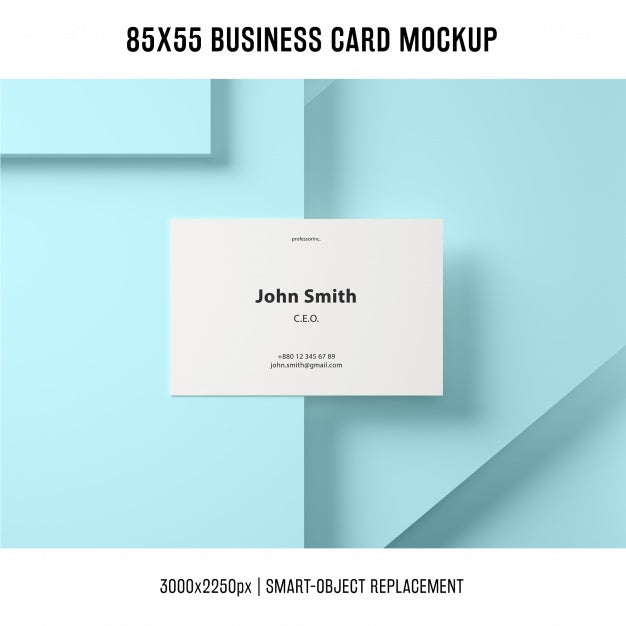 Free Business Card Mockup Psd