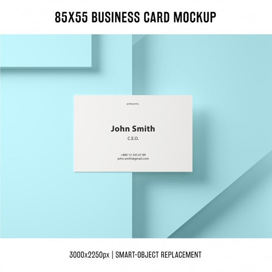Free Business Card Mockup Psd