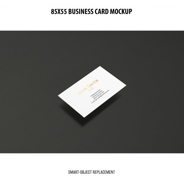 Free Business Card Mockup Psd