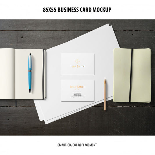Free Business Card Mockup Psd