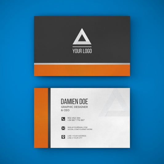 Free Business Card Mockup Psd