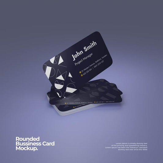 Free Business Card Mockup Psd