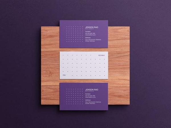 Free Business Card Mockup Psd