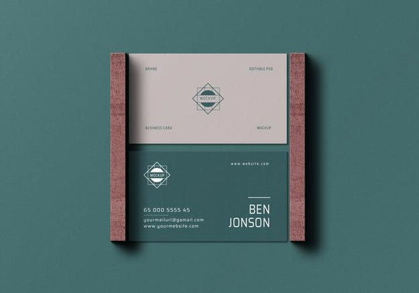 Free Business Card Mockup Psd