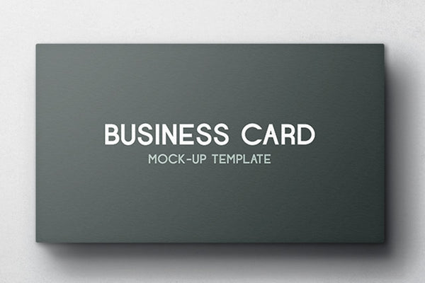 Free Business Card Mockup - Vol 4