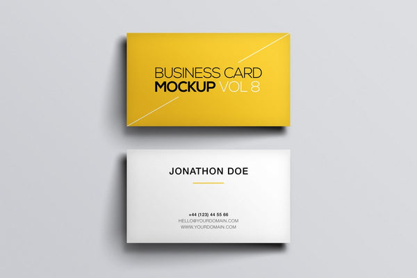 Free Business Card Mockup Vol 8