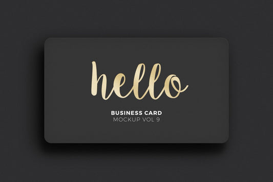 Free Business Card Mockup Vol 9