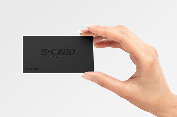 Free Business Card Mockup