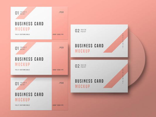 Free Business Card Set Mockup Psd