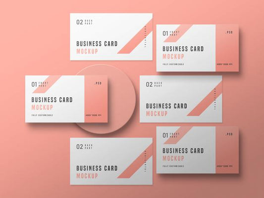 Free Business Card Set Mockup Psd