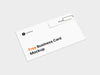 Free Business Card & Sticker Mockup