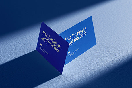 Free Business Cards Mockup