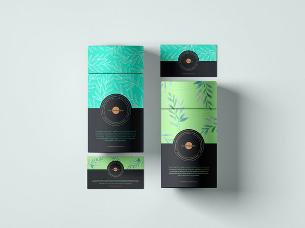 Free Business Cards With Paper Tube Box Mockup