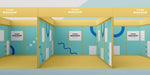 Free Business Stand And Booth Mock-Up Psd