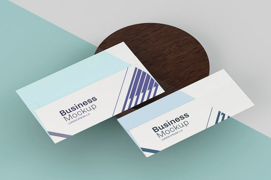Free Business Visiting Card Mock-Up Psd