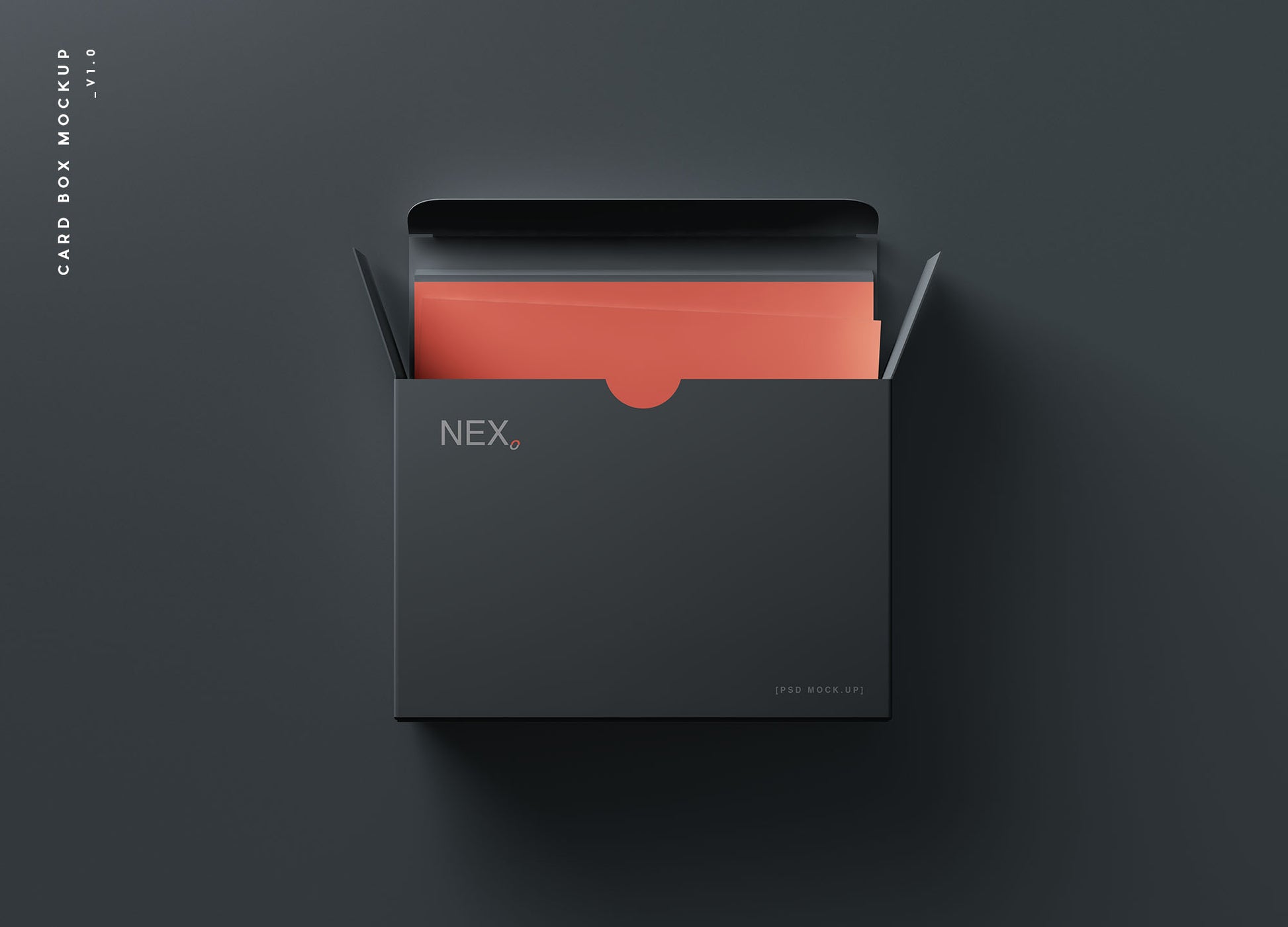 Free Card Box Mockup