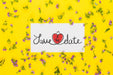 Free Card Mockup With Floral Decoration For Wedding Or Quote Psd