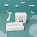 Free Cardboard Boxes And Sea Life With Mock-Up Psd